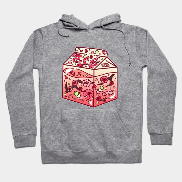 Sakura Carton Hoodie by heysoleilart